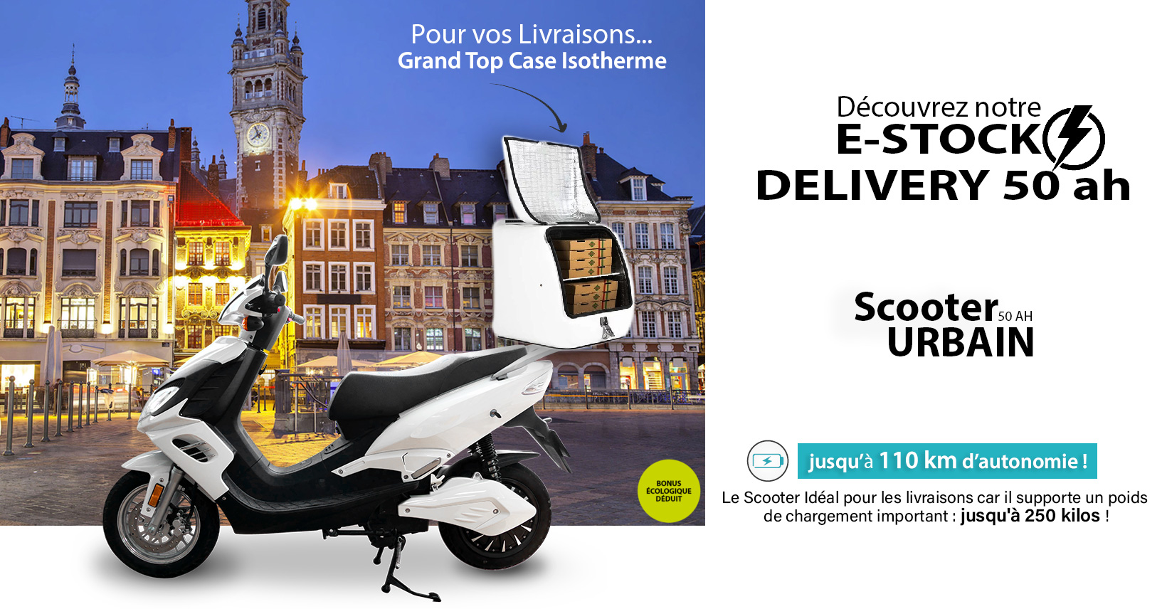 Scooter E-Stock Delivery