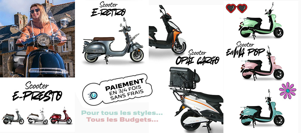 a CHACUN SON SCOOTER